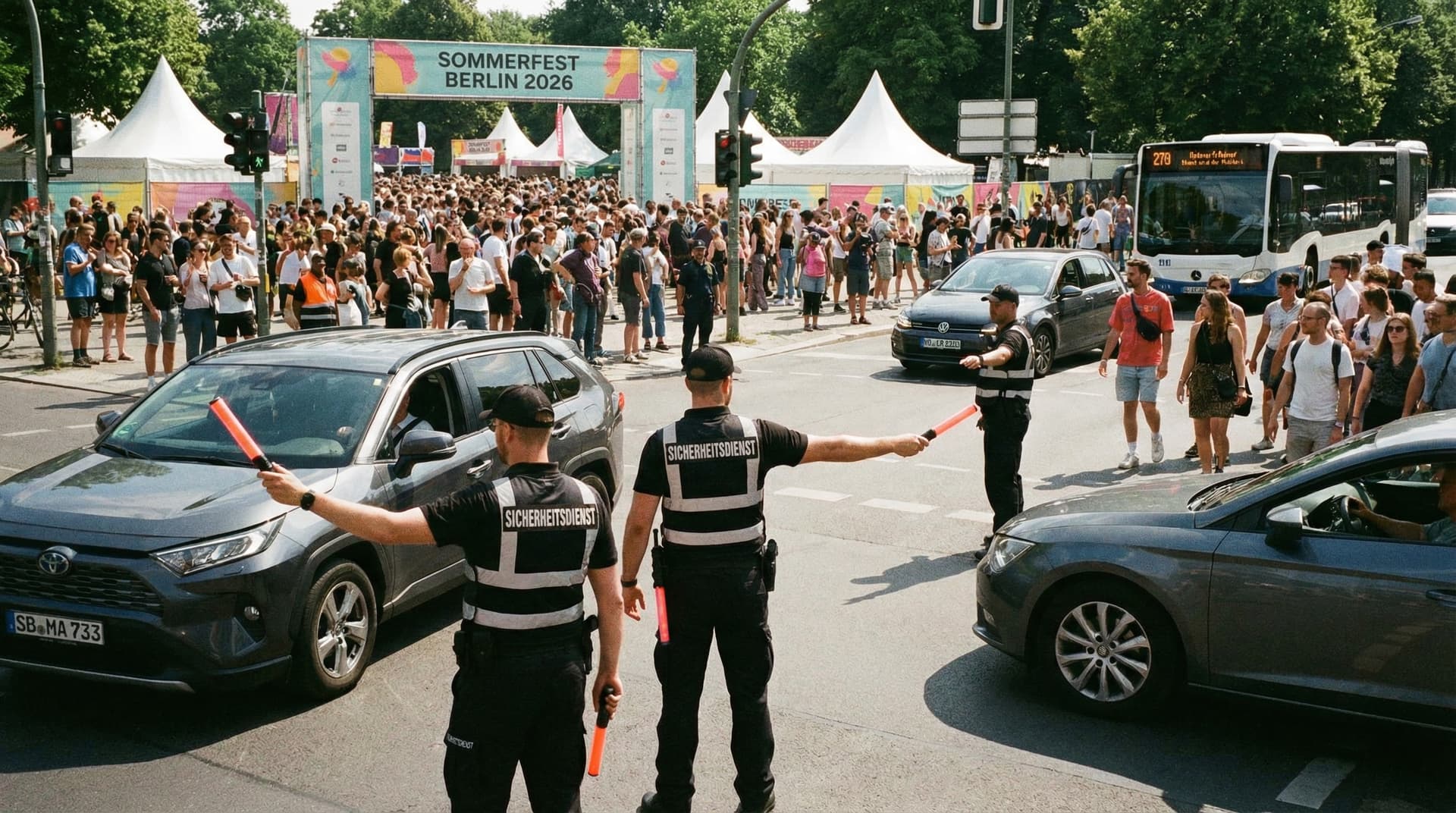 Verkehrskontrolle in Köln